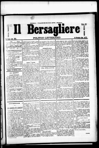Il bersagliere