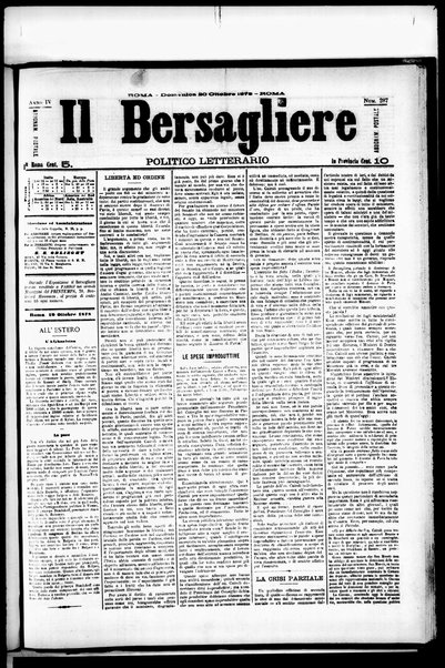 Il bersagliere