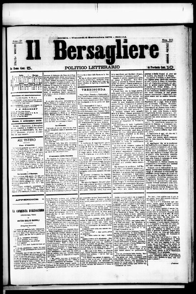 Il bersagliere