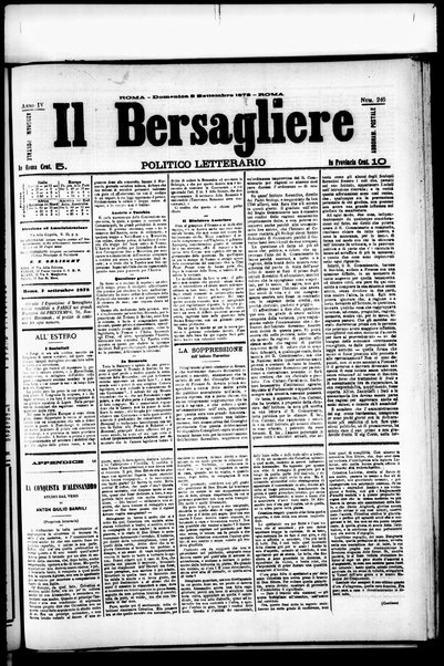 Il bersagliere