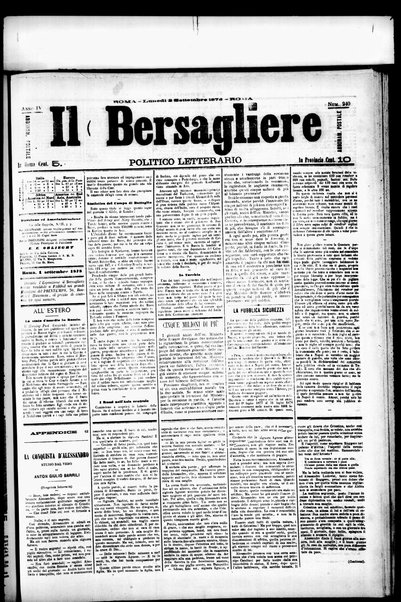 Il bersagliere