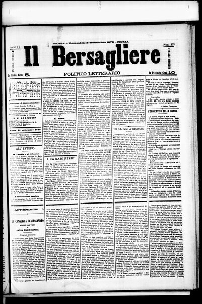 Il bersagliere