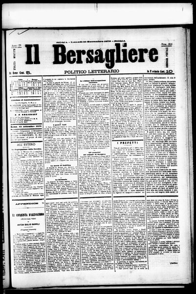 Il bersagliere