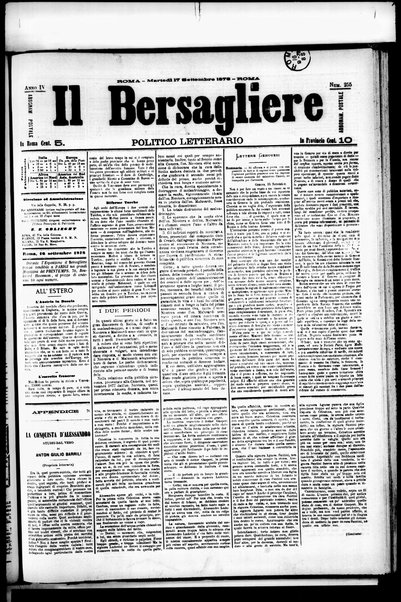 Il bersagliere