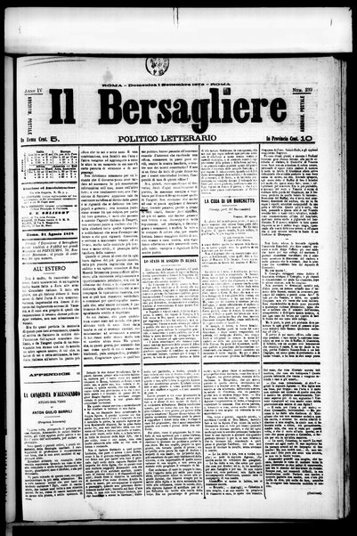 Il bersagliere