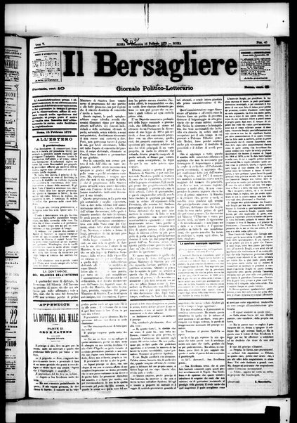 Il bersagliere