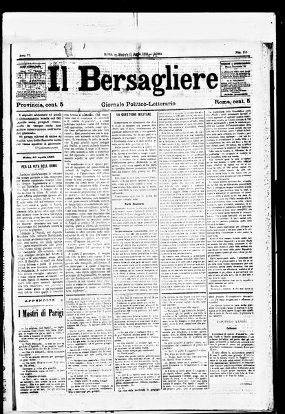 Il bersagliere