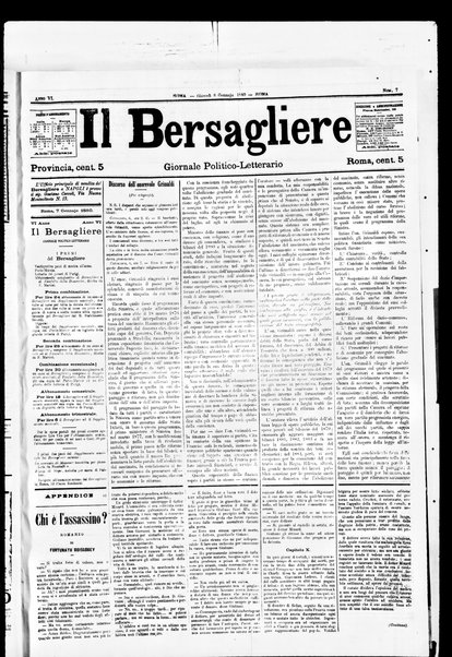 Il bersagliere