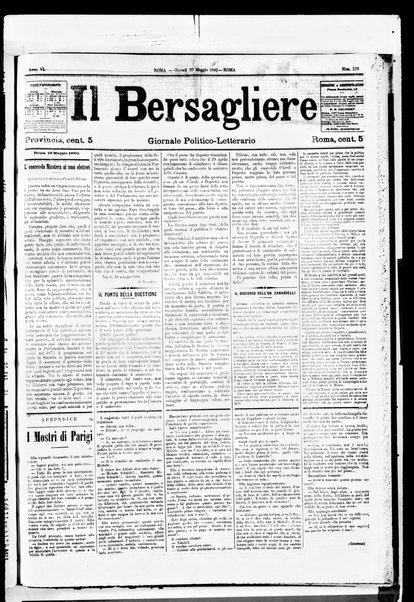 Il bersagliere