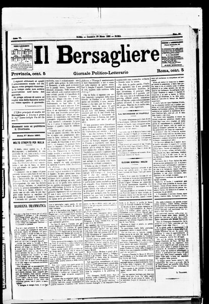 Il bersagliere