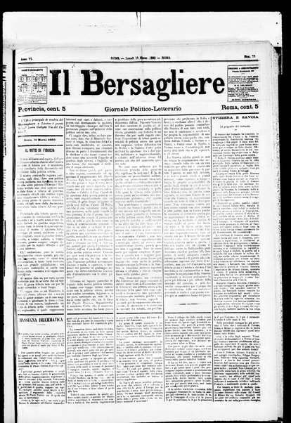 Il bersagliere