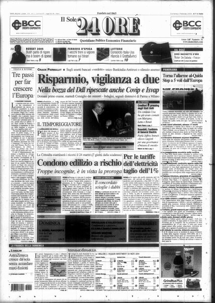 Il sole-24 ore : quotidiano politico economico finanziario / fondato nel 1865