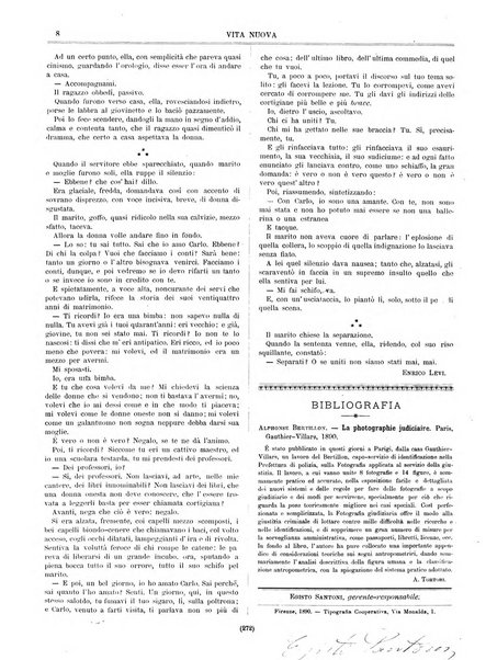 Vita nuova periodico settimanale di letteratura, d'arte e di filosofia