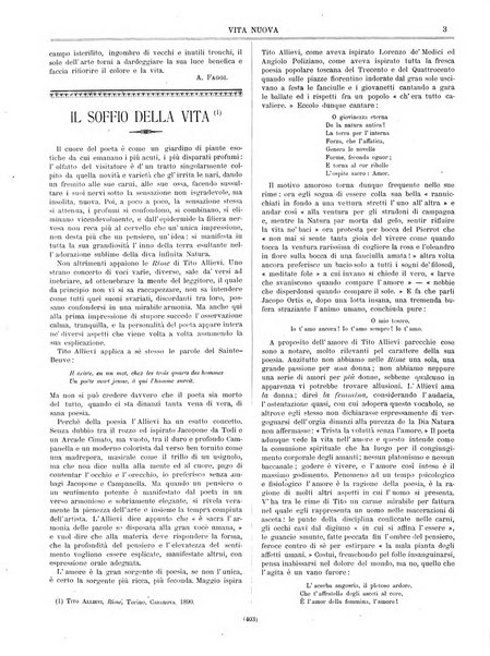 Vita nuova periodico settimanale di letteratura, d'arte e di filosofia