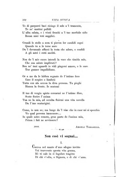 Vita nuova periodico settimanale di letteratura, d'arte e di filosofia