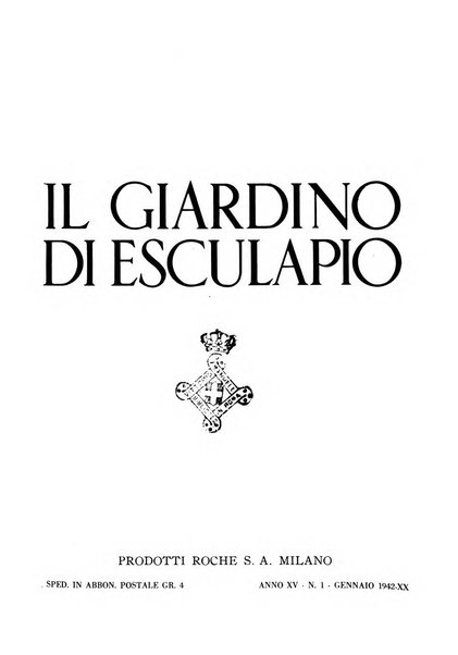 Il giardino di Esculapio rivista trimestrale