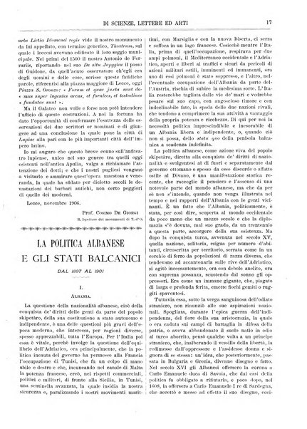 Rassegna pugliese di scienze, lettere ed arti