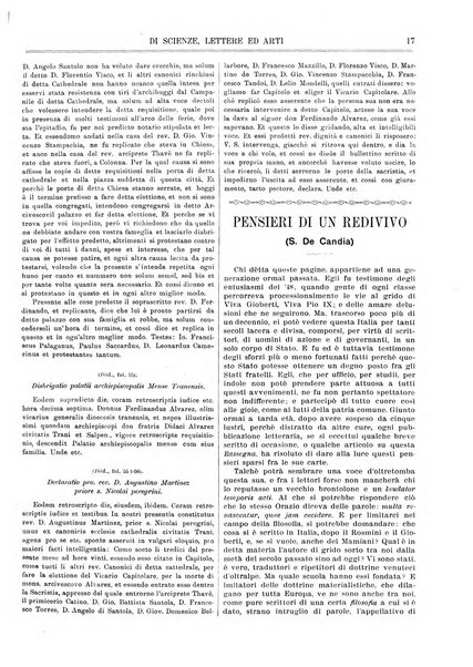 Rassegna pugliese di scienze, lettere ed arti