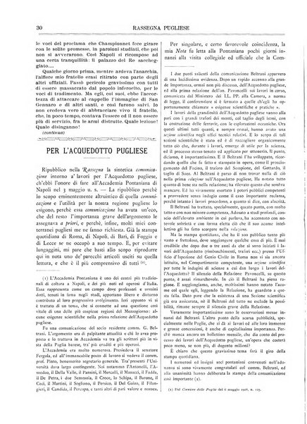 Rassegna pugliese di scienze, lettere ed arti