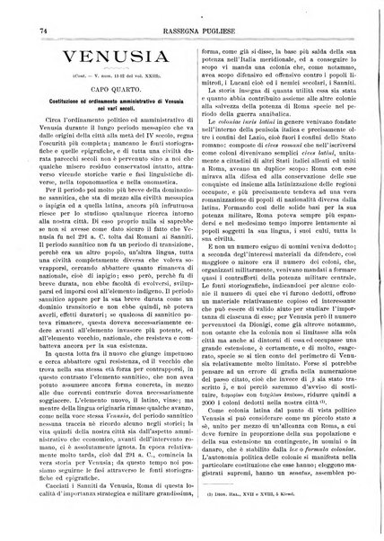 Rassegna pugliese di scienze, lettere ed arti