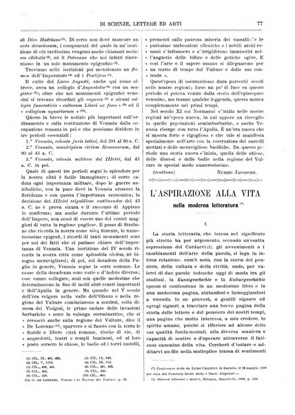 Rassegna pugliese di scienze, lettere ed arti