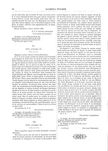 Rassegna pugliese di scienze, lettere ed arti