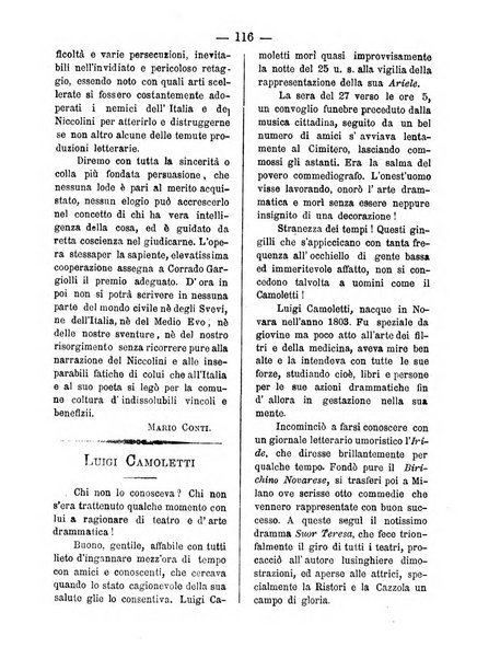 Rivista italiana di scienze lettere arti e teatri