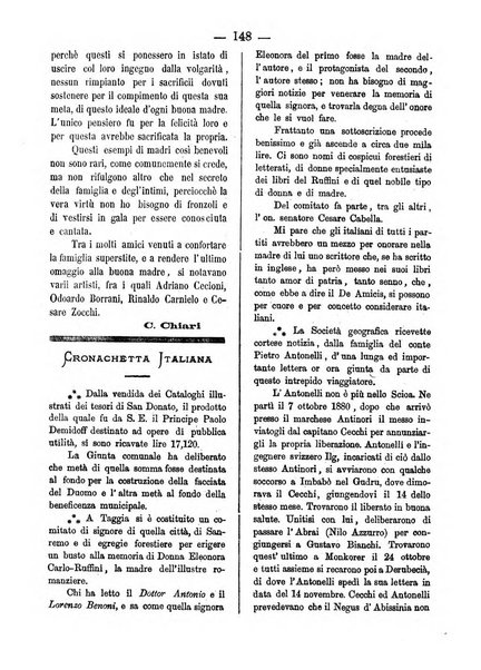 Rivista italiana di scienze lettere arti e teatri