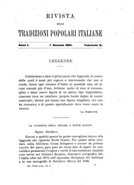 Rivista delle tradizioni popolari italiane