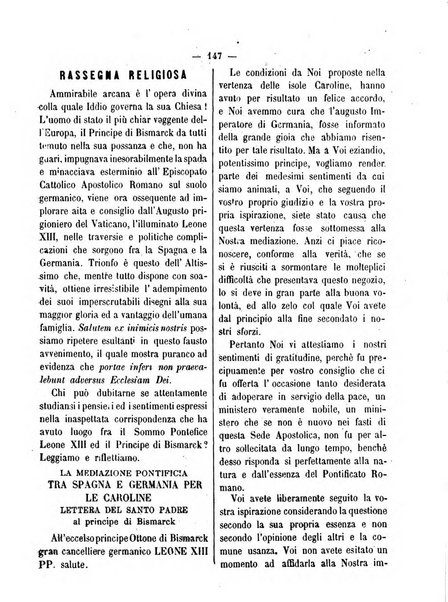 La vergine immacolata periodico sacro romano