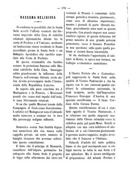 La vergine immacolata periodico sacro romano