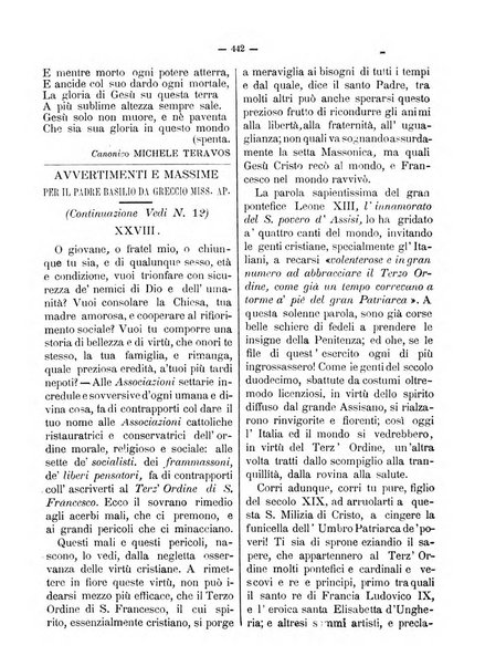 La vergine immacolata periodico sacro romano