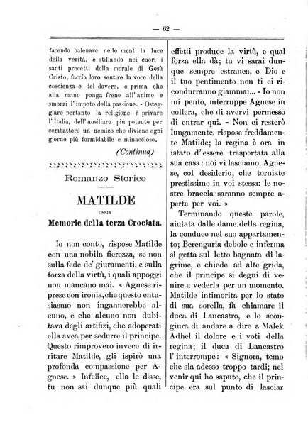 La vergine immacolata periodico sacro romano