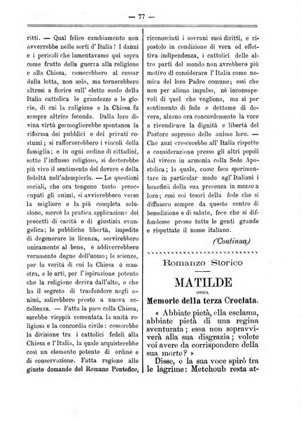 La vergine immacolata periodico sacro romano