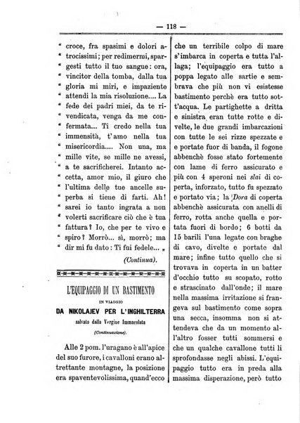 La vergine immacolata periodico sacro romano