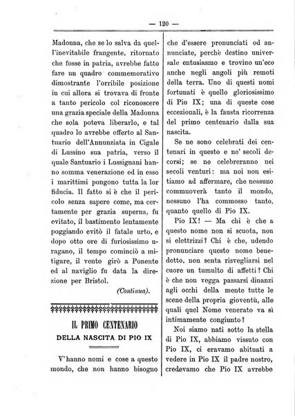 La vergine immacolata periodico sacro romano