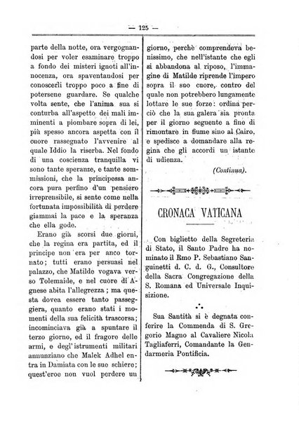 La vergine immacolata periodico sacro romano