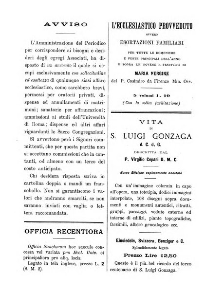 La vergine immacolata periodico sacro romano