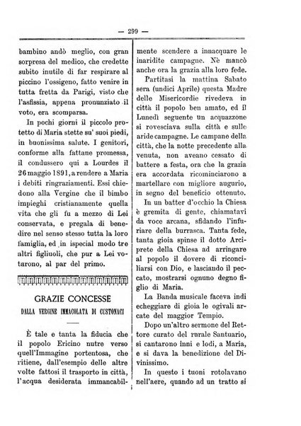 La vergine immacolata periodico sacro romano