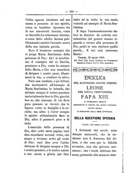 La vergine immacolata periodico sacro romano