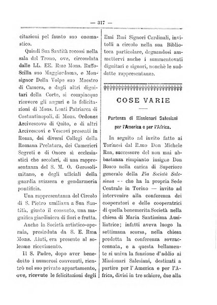 La vergine immacolata periodico sacro romano