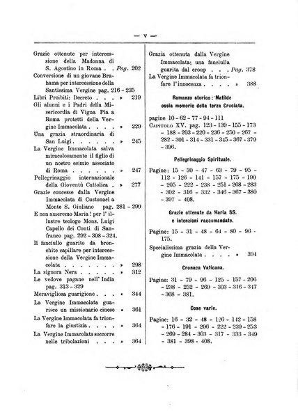 La vergine immacolata periodico sacro romano