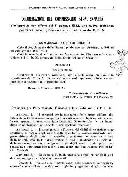 Bollettino della Societa italiana degli autori ed editori