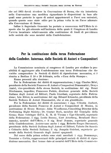 Bollettino della Societa italiana degli autori ed editori