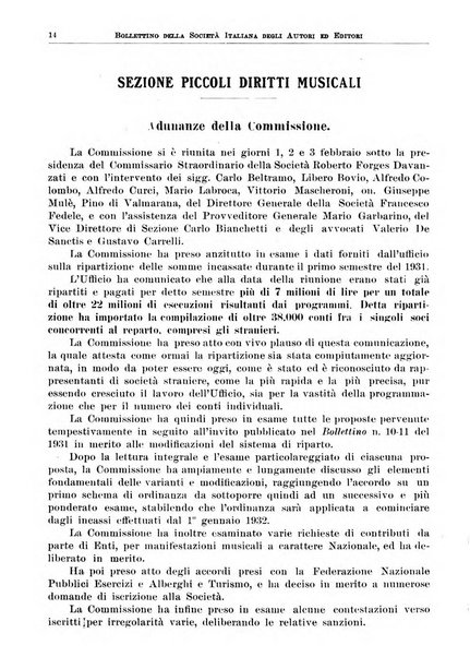 Bollettino della Societa italiana degli autori ed editori