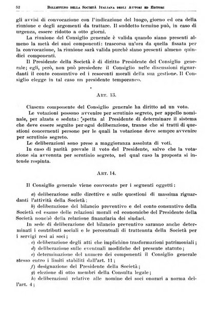 Bollettino della Societa italiana degli autori ed editori