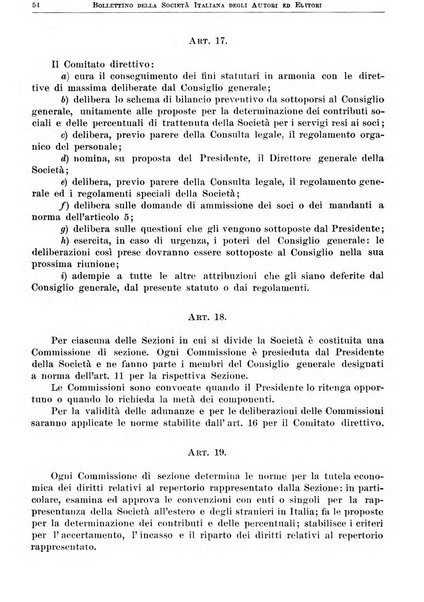 Bollettino della Societa italiana degli autori ed editori