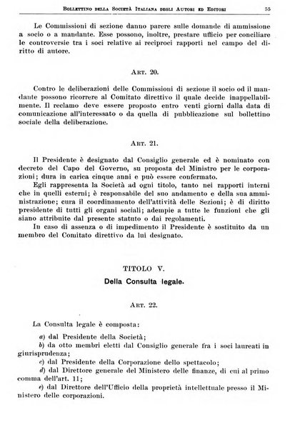 Bollettino della Societa italiana degli autori ed editori