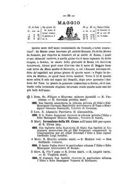 Strenna romana storica-scientifica illustrata