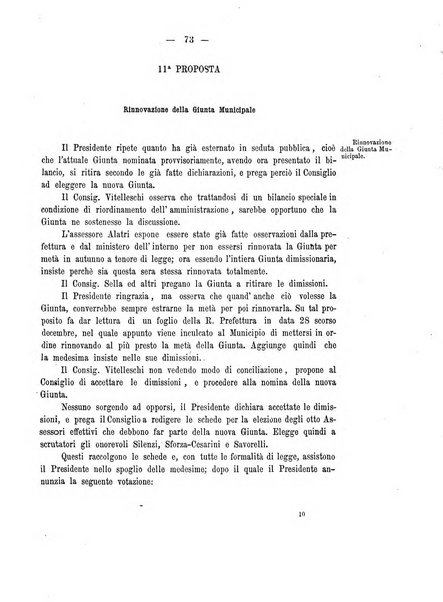 Atti del Consiglio comunale di Roma